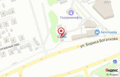 Шиномонтажная мастерская в Дзержинском районе на карте