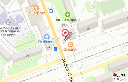 Цветочная мастерская Татьяны Юрзановой на Полтавской улице на карте