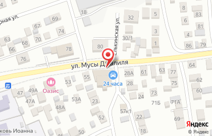 Гостинично-оздоровительный комплекс Наш двор на улице Мусы Джалиля на карте