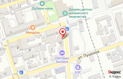 Автомойка в Махачкале на карте