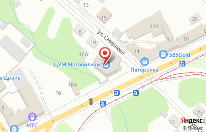 Оптово-розничный магазин Lumma Store на улице Смирнова на карте