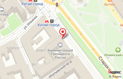 Экспертное Управление Президента РФ на карте