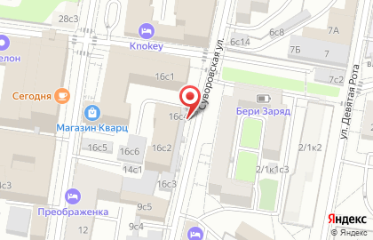 Тэком Кварц на карте