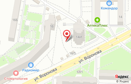 Строительная компания С-Строй в Советском районе на карте