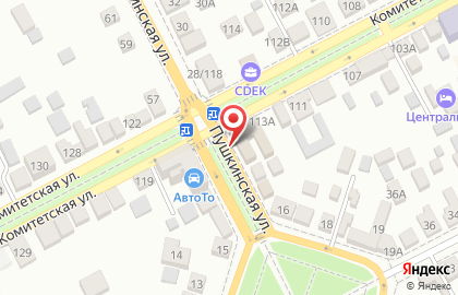 Центр психолого-педагогической, медицинской и социальной помощи Гармония на Пушкинской улице на карте