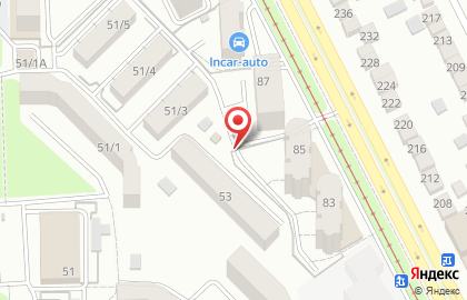 Продуктовый магазин на Московской улице на карте