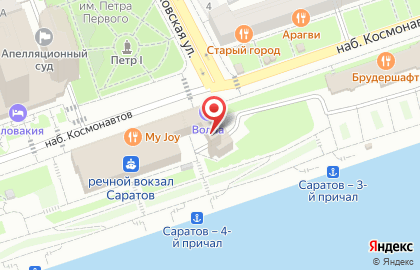 Кофе - это Фрукт на Набережной Космонавтов на карте