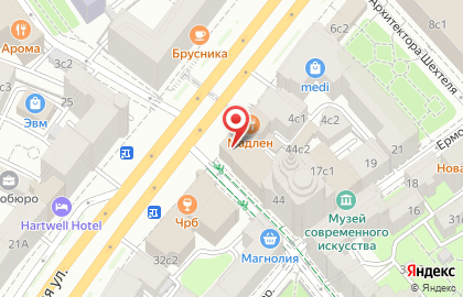Кафе-пекарня Волконский на Большой Садовой улице на карте
