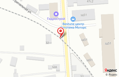 Шиномонтажная мастерская в Московском районе на карте