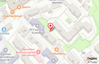 Красная площадь на улице Полонского на карте