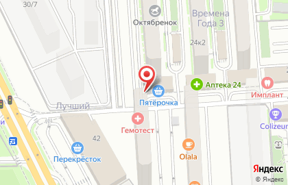 Магазин Портал на улице имени Цезаря Куникова на карте