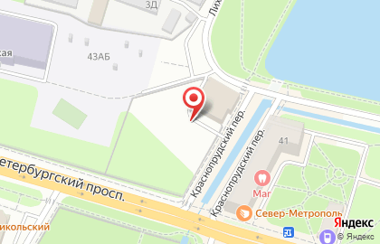 Святогор на Санкт-Петербургском проспекте на карте