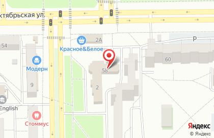 Городская больница г. Салават на Октябрьской улице на карте