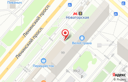 Банкомат МКБ на Ленинском проспекте, 99 на карте