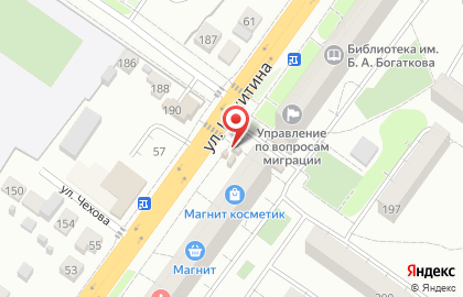 Киоск овощей и фруктов в Октябрьском районе на карте