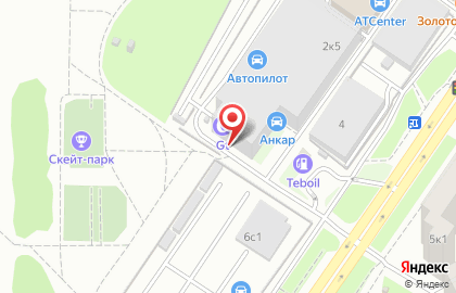 Автосалон genesis в Москве на карте