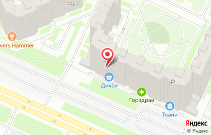 Банкомат МосОблБанк на Ленинском проспекте, 76 к 1 на карте