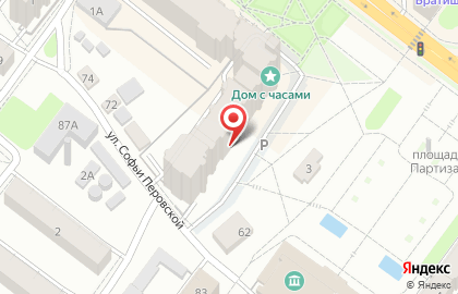 Банкомат Всероссийский банк развития регионов в Советском районе на карте