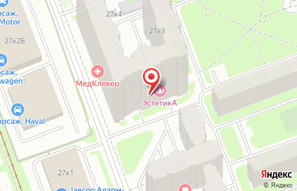 Спортивный клуб УШУ-СПБ на метро Проспект Просвещения на карте