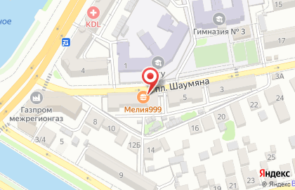 Кондитерская Мелия 999 в Астрахани на карте