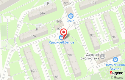 Магазин Красное & Белое в Москве на карте