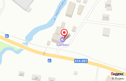 Самбери на карте
