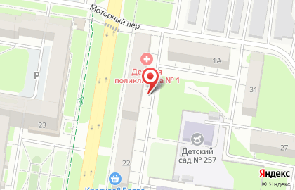 Мила на проспекте Октября на карте