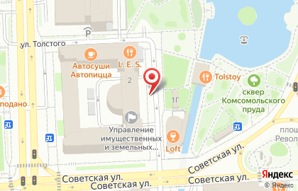 Управление по охране, использованию объектов животного мира и водных биологических ресурсов Липецкой области на карте