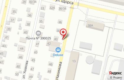 Водомат на улице Нахимова на карте