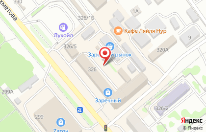 Quadro Уфа на карте
