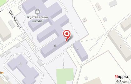 Култаевская средняя общеобразовательная школа на карте