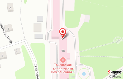 Больница на улице Буланова на карте