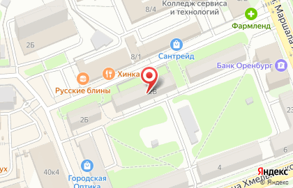 Горячие туры на улице Б.Хмельницкого на карте