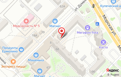 Салон оптики Окулист в Ростове-на-Дону на карте