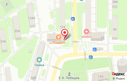 Магазин разливного пива ПивТорг №1 на улице Ленина на карте