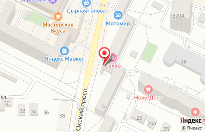 Салон-магазин КухниСпаркс на Окском проспекте на карте
