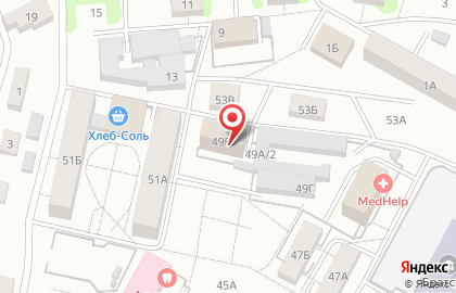Магазин автоаксессуаров АвтоКомфорт в Центральном районе на карте