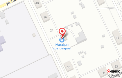 Магазин хозтоваров в Правобережном районе на карте