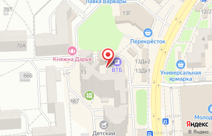 Детский центр Перемена на улице Владимира Невского на карте