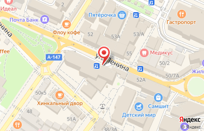 Мебельный салон Lazurit на улице Ленина на карте