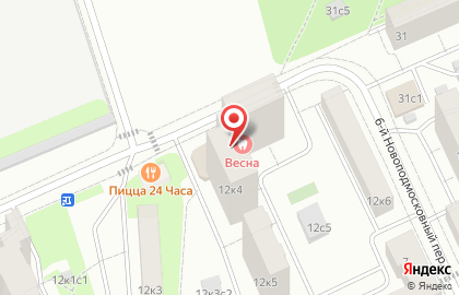 Универсам Верный в Москве на карте
