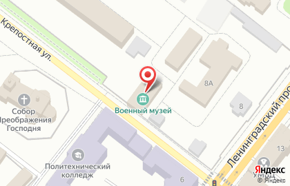 Военный музей Карельского перешейка на карте