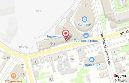 Магазин товаров для рыбалки и туризма Рыбак71 на карте