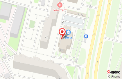 ТЦ Вега на проспекте Ленина на карте