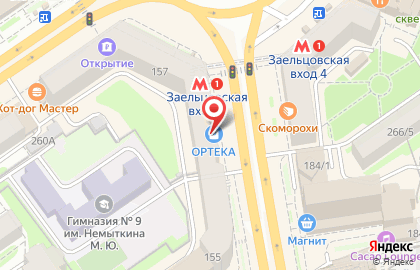 Фирменный магазин Крестьянское хозяйство в Заельцовском районе на карте