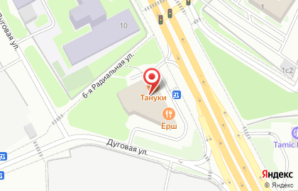 Японский ресторан Тануки на Липецкой улице, 2 к 8 на карте