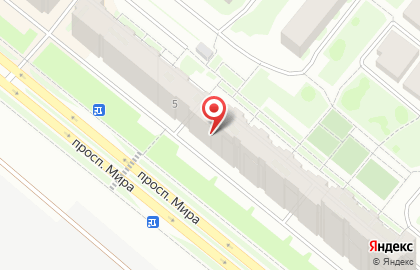 Автошкола Светофор на проспекте Мира в Сосновоборске на карте