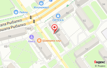 Ювелирный магазин в Перми на карте