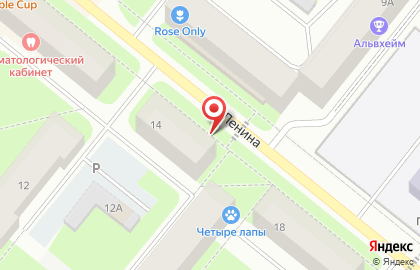 Аптека Невис на улице Ленина на карте