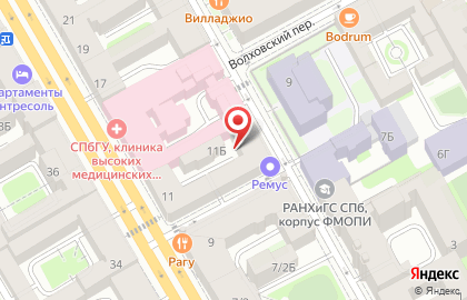 Строительная компания в Санкт-Петербурге на карте